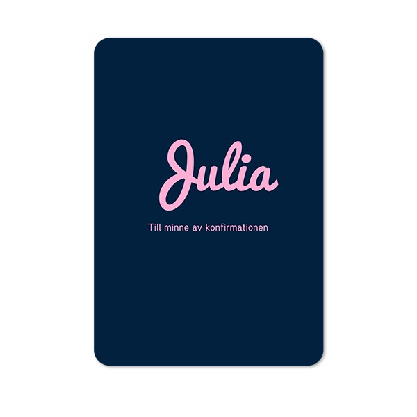 Enkla Fotokort stående rundade hörn 10 x 14,3 cm