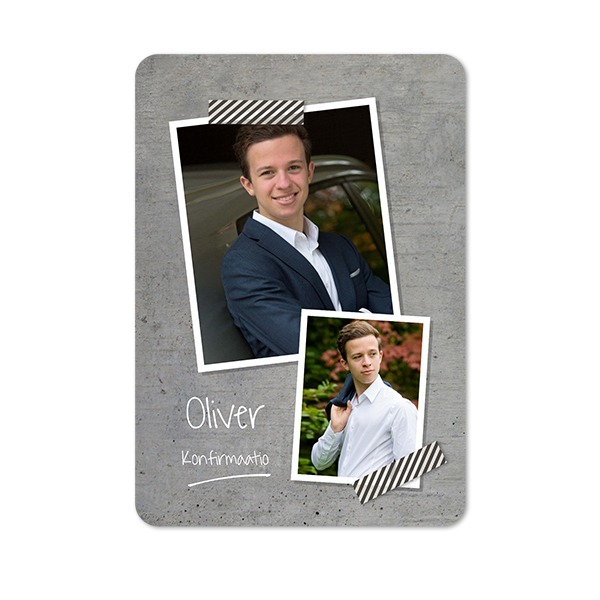 Klassiset Kuvakortit pysty pyöristetyillä kulmilla 10 x 14,3 cm