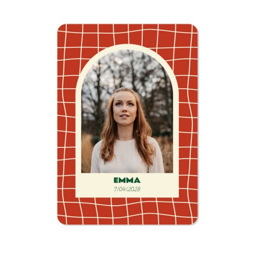 Enkla Fotokort stående rundade hörn 10 x 14,3 cm