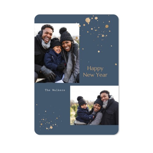 Enkle Fotokort portræt runde hjørner 10 x 14,3 cm