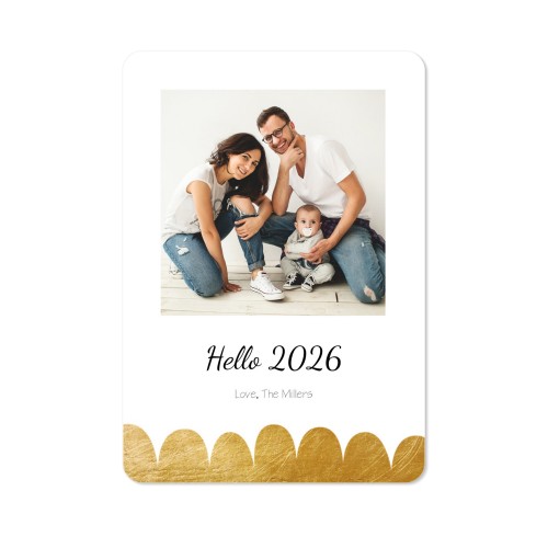 Single Card portrait rounded corners 10 x 14,3 cm