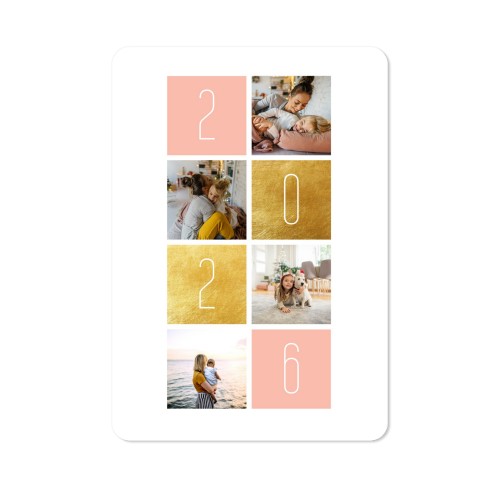 Single Card portrait rounded corners 10 x 14,3 cm