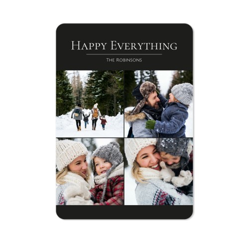Single Card portrait rounded corners 10 x 14,3 cm