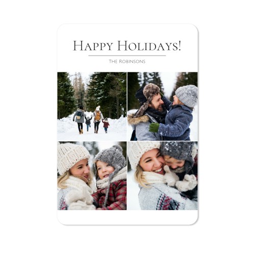 Single Card portrait rounded corners 10 x 14,3 cm