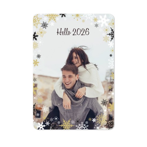 Single Card portrait rounded corners 10 x 14,3 cm