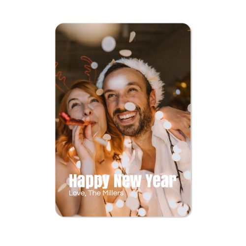 Single Card portrait rounded corners 10 x 14,3 cm