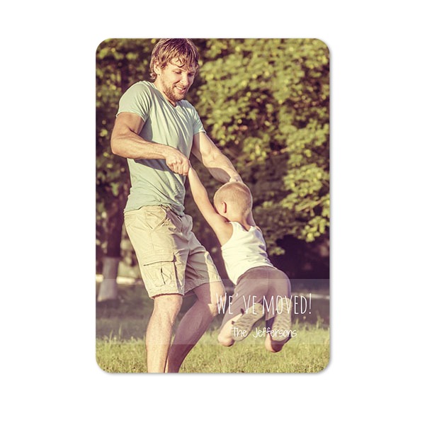 Enkle Fotokort stående runde hjørner 10 x 14,3 cm Enkle Fotokort stående runde hjørner 10 x 14,3 cm