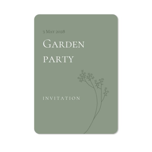 Single Card portrait rounded corners 10 x 14,3 cm Single Card portrait rounded corners 10 x 14,3 cm