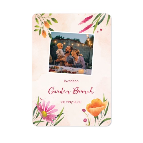 Grusskarte Hochformat mit abgerundeten Ecken 10 x 14,3 cm Grusskarte Hochformat mit abgerundeten Ecken 10 x 14,3 cm