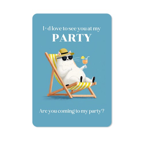 Single Card portrait rounded corners 10 x 14,3 cm