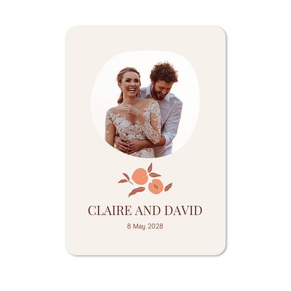 Enkle Fotokort portræt runde hjørner 10 x 14,3 cm Enkle Fotokort portræt runde hjørner 10 x 14,3 cm