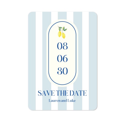 Single Card portrait rounded corners 10 x 14,3 cm