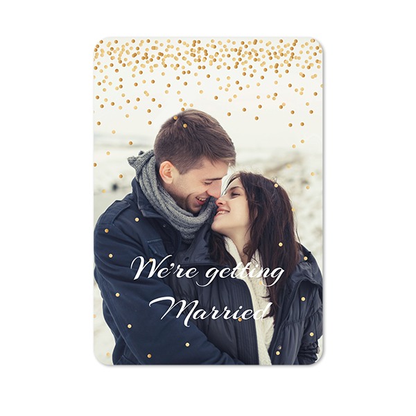 Faire-part 1 volet portrait coins arrondis 10 x 14,3 cm Faire-part 1 volet portrait coins arrondis 10 x 14,3 cm