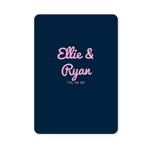Single Card portrait rounded corners 10 x 14,3 cm