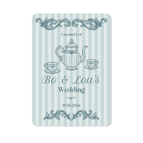 Grusskarte Hochformat mit abgerundeten Ecken 10 x 14,3 cm