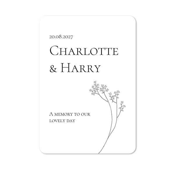 Single Card portrait rounded corners 10 x 14,3 cm Single Card portrait rounded corners 10 x 14,3 cm