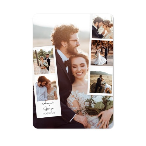 Single Card portrait rounded corners 10 x 14,3 cm