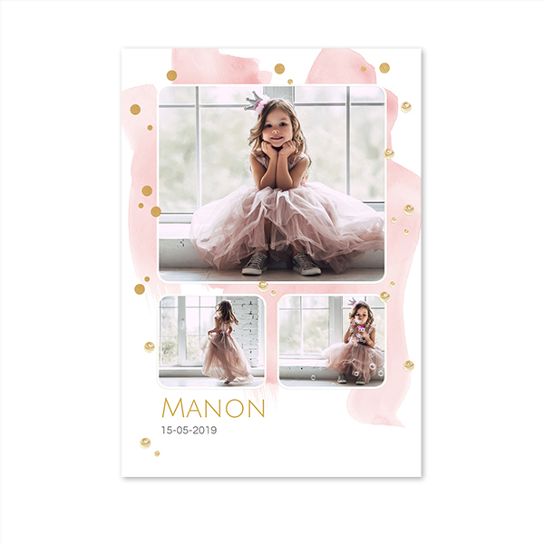 Spot UV Card Vertical 10 x 14,3 cm