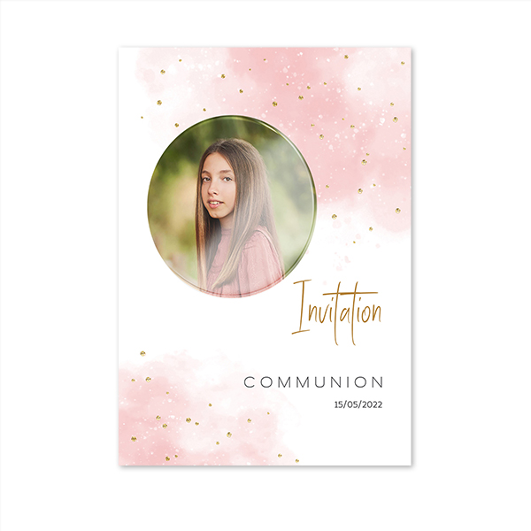 Spot UV Card Vertical 10 x 14,3 cm