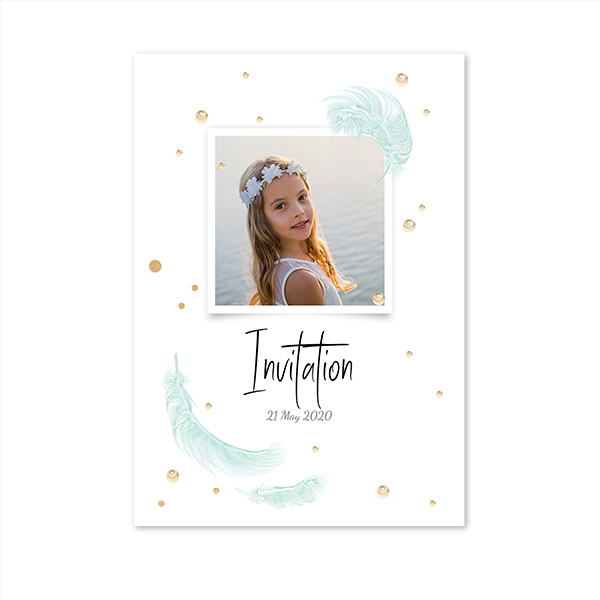 Spot UV Card Vertical 10 x 14,3 cm