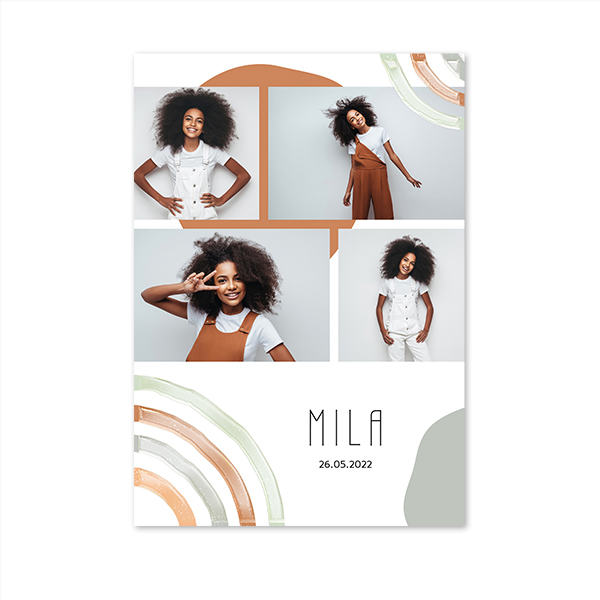 Spot UV Card Vertical 10 x 14,3 cm