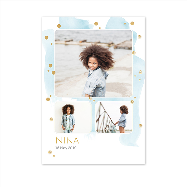 Spot UV Card Vertical 10 x 14,3 cm