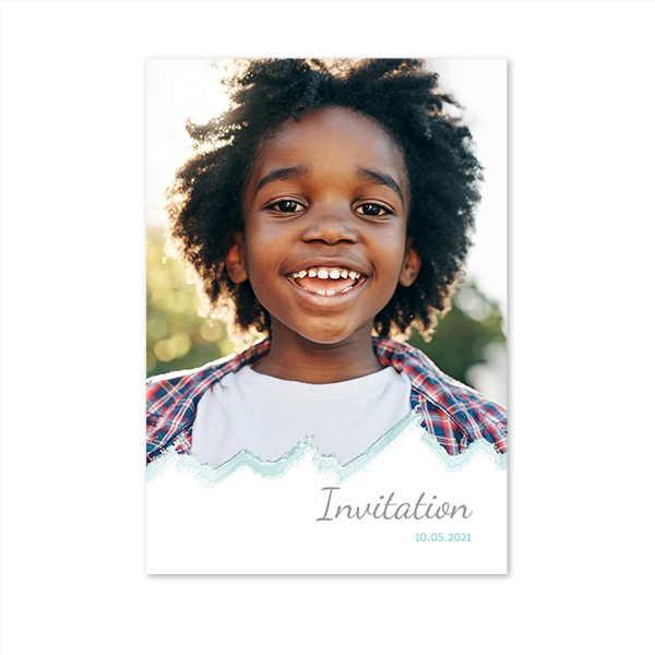 Spot UV Card Vertical 10 x 14,3 cm