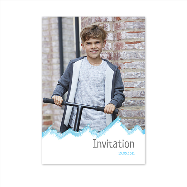 Spot UV Card Vertical 10 x 14,3 cm