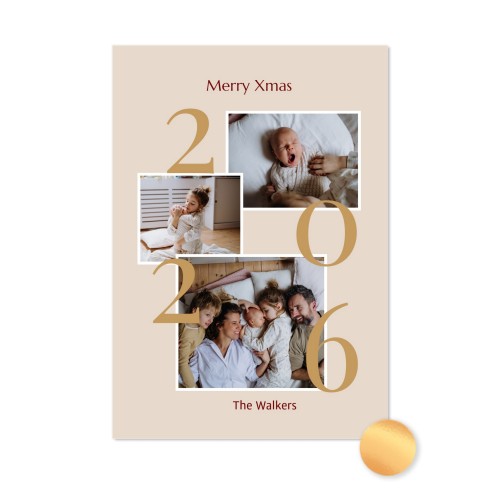 kuvakortit kultafolio - Pystytaso 10 x 14,3 cm