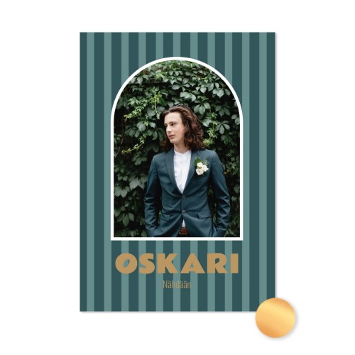 kuvakortit kultafolio - Pystytaso 10 x 14,3 cm