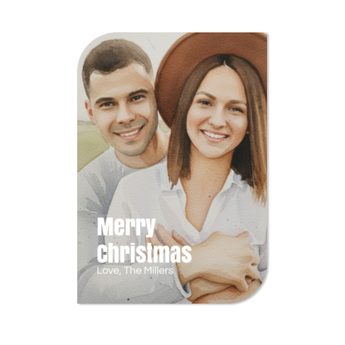 Single Card Half Rounded Vertical 10 x 14,3 cm Single Card Half Rounded Vertical 10 x 14,3 cm