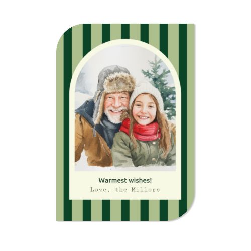 Single Card Half Rounded Vertical 10 x 14,3 cm Single Card Half Rounded Vertical 10 x 14,3 cm