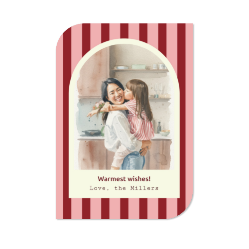 Single Card Half Rounded Vertical 10 x 14,3 cm Single Card Half Rounded Vertical 10 x 14,3 cm