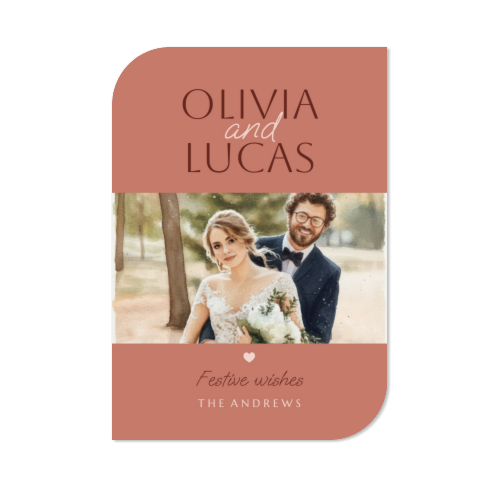 Single Card Half Rounded Vertical 10 x 14,3 cm Single Card Half Rounded Vertical 10 x 14,3 cm