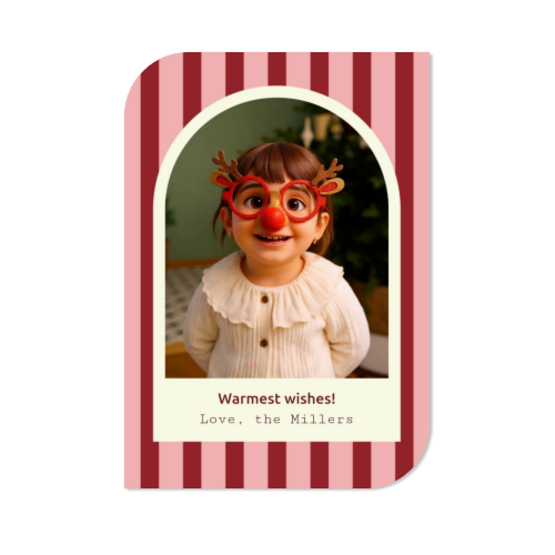 Single Card Half Rounded Vertical 10 x 14,3 cm Single Card Half Rounded Vertical 10 x 14,3 cm