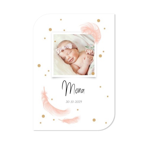 Single Card Half Rounded Vertical 10 x 14,3 cm