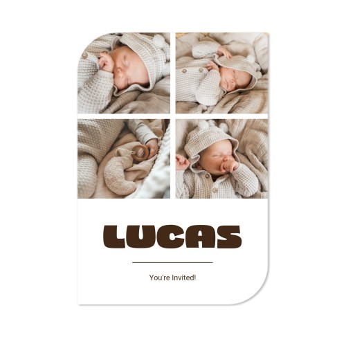 Single Card Half Rounded Vertical 10 x 14,3 cm