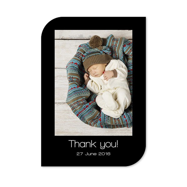 Fotokaart vleugel staand 10 x 14,3 cm