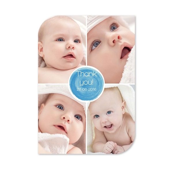 Fotokaart vleugel staand 10 x 14,3 cm