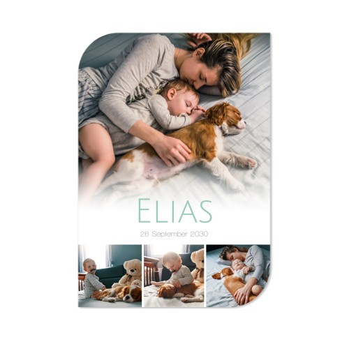 Grusskarte - Halbrunde Ecken Hochformat 10 x 14,3 cm Grusskarte - Halbrunde Ecken Hochformat 10 x 14,3 cm