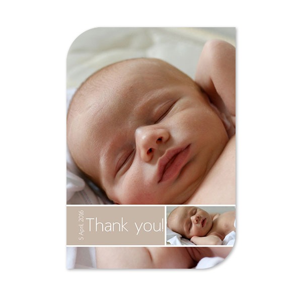 Fotokaart vleugel staand 10 x 14,3 cm