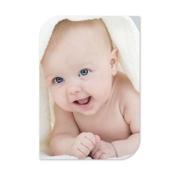 Fotokaart vleugel staand 10 x 14,3 cm