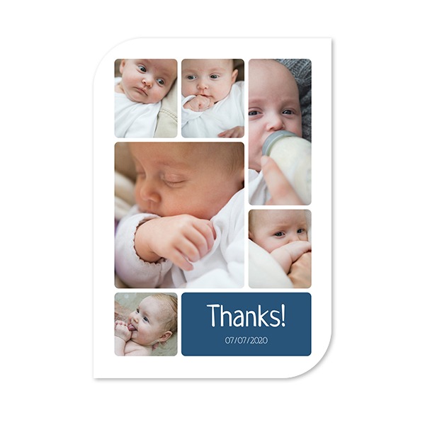 Single Card Half Rounded Vertical 10 x 14,3 cm