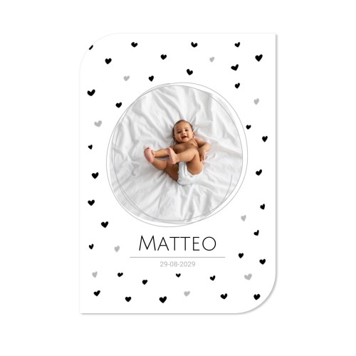 Single Card Half Rounded Vertical 10 x 14,3 cm Single Card Half Rounded Vertical 10 x 14,3 cm