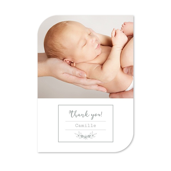 Single Card Half Rounded Vertical 10 x 14,3 cm