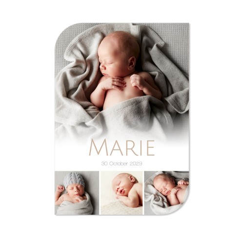 Fotokaart vleugel staand 10 x 14,3 cm