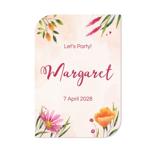 Single Card Half Rounded Vertical 10 x 14,3 cm Single Card Half Rounded Vertical 10 x 14,3 cm