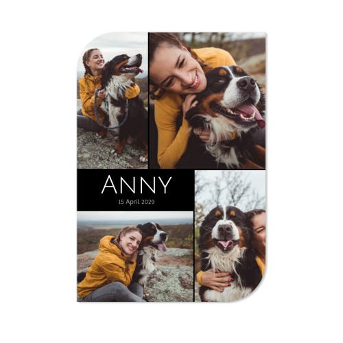 Minimalistische Fotocollage