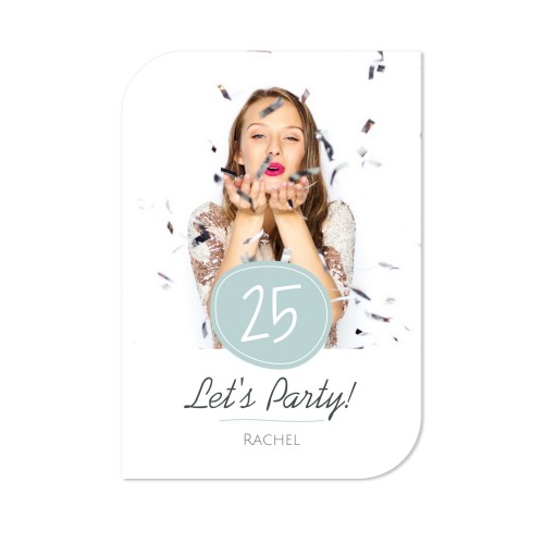 Grusskarte - Halbrunde Ecken Hochformat 10 x 14,3 cm Grusskarte - Halbrunde Ecken Hochformat 10 x 14,3 cm