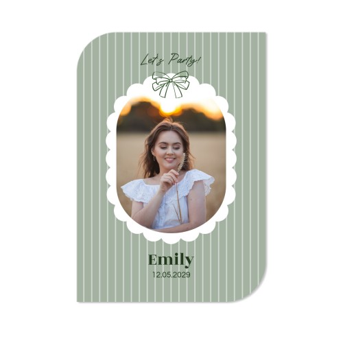 Single Card Half Rounded Vertical 10 x 14,3 cm Single Card Half Rounded Vertical 10 x 14,3 cm